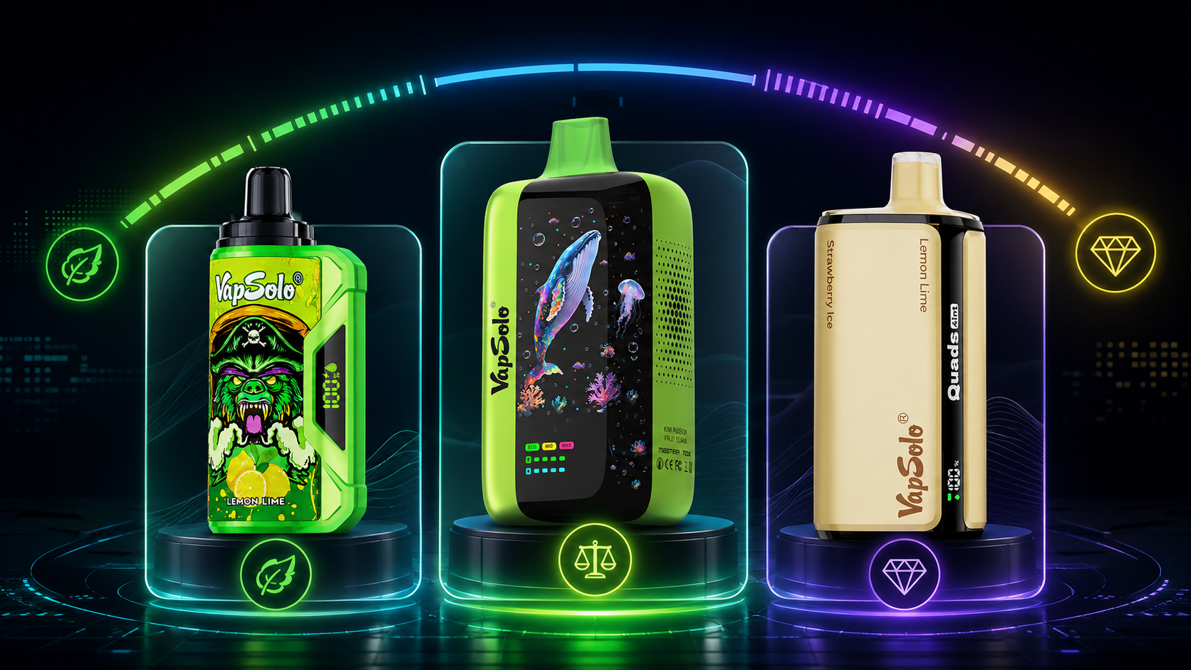 Guia Vapsolo para escolher vape descart&aacute;vel por tragadas