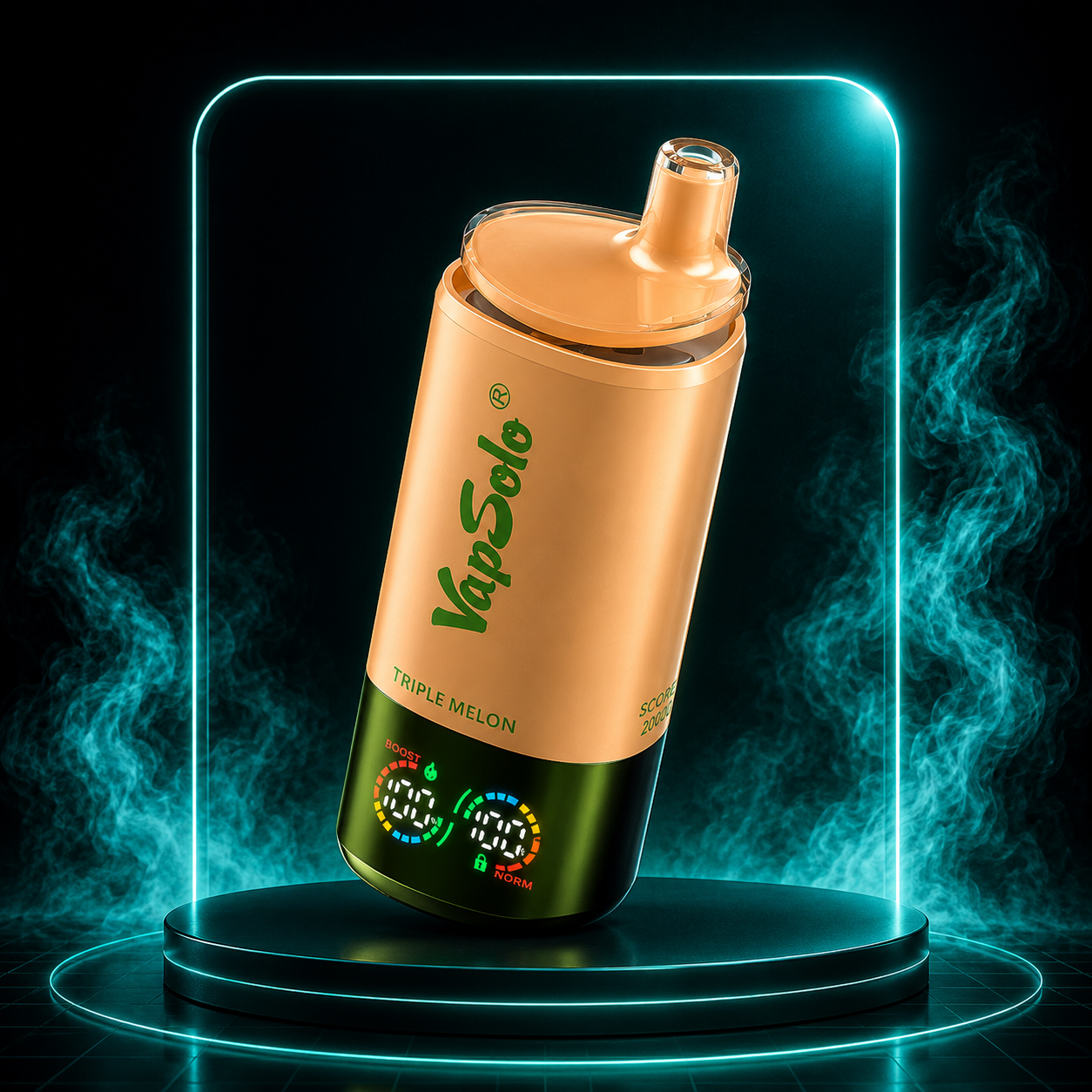 VapeSolo Triple 30K vape descart&aacute;vel com 30000 tragadas